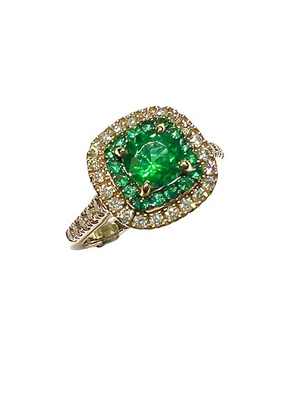 Anello Crivelli Donna SMERALDO in Oro rosa Smeraldo 0.60 Ct 17541296 - 17541296